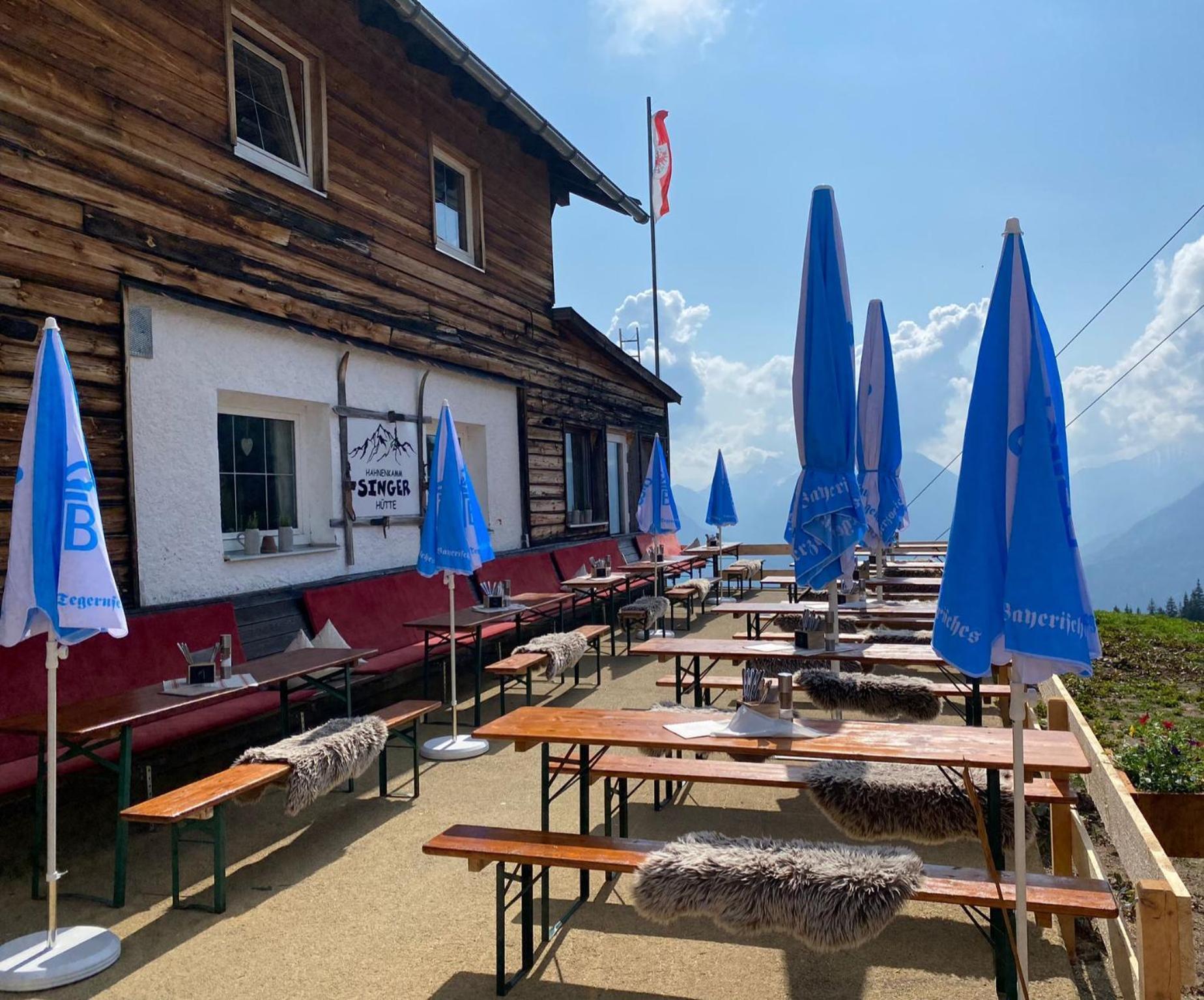 Berggasthof Singerhutte In Hofen, Reutte Hotel Bagian luar foto